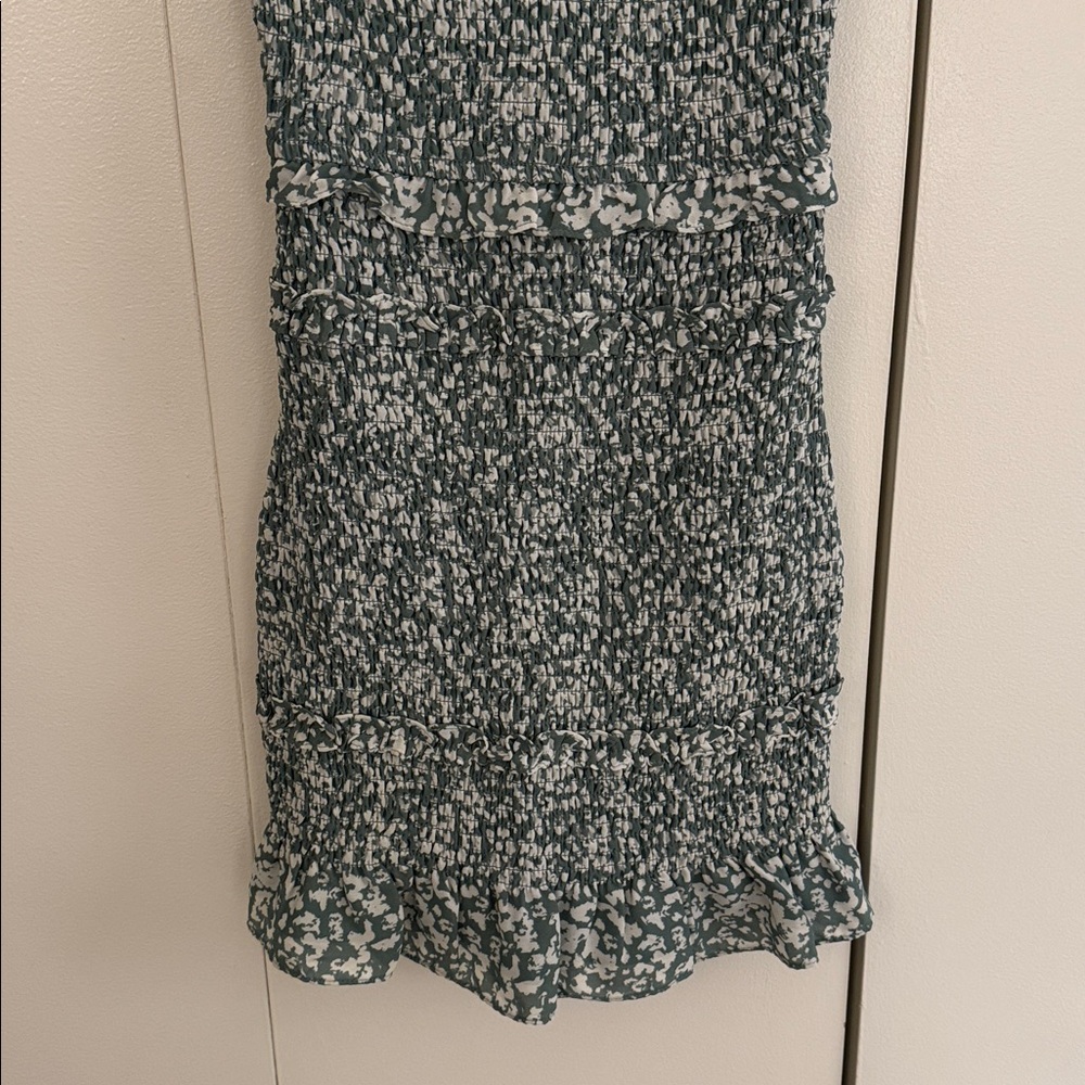 NWOT Abercrombie & Fitch Smocked Mini Dress - Picture 4 of 9